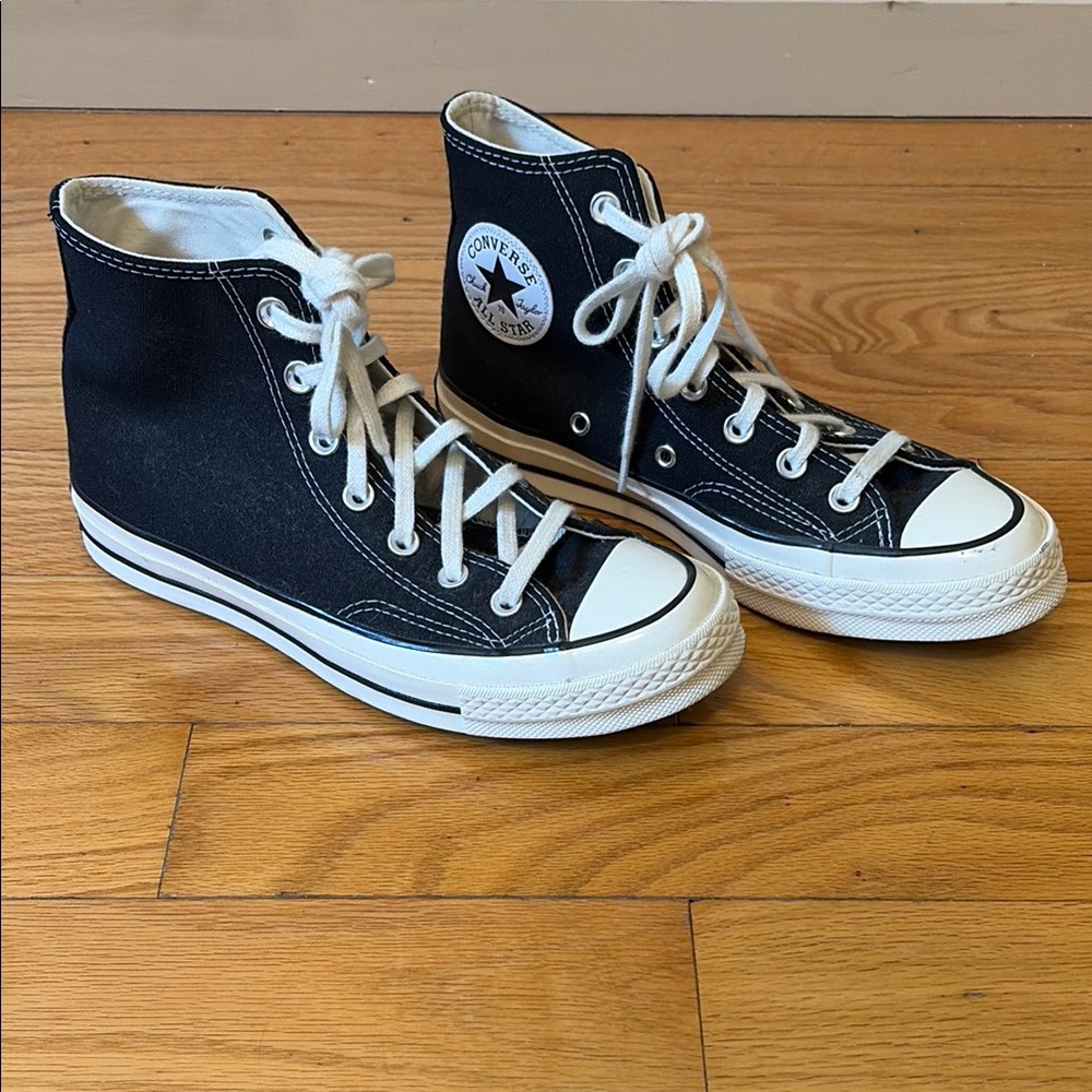Converse Women’s Chuck 70 Vintagr High-Top Sneakers in Black